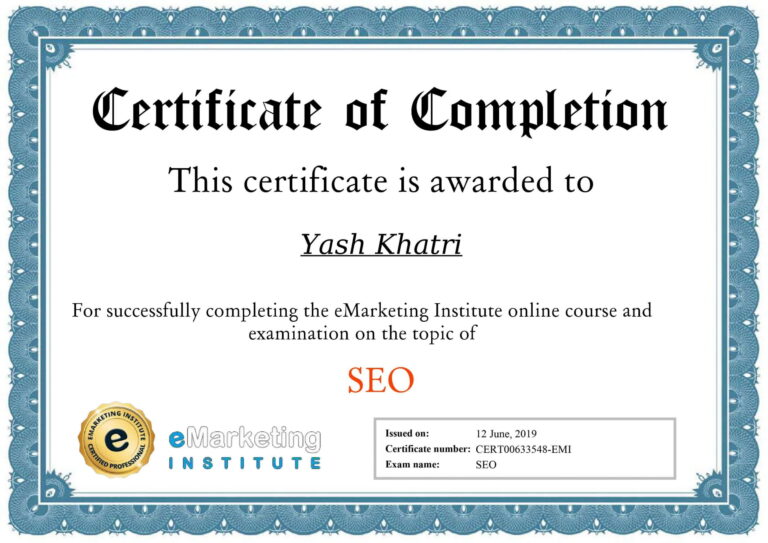 SEO by eMarketing Institute